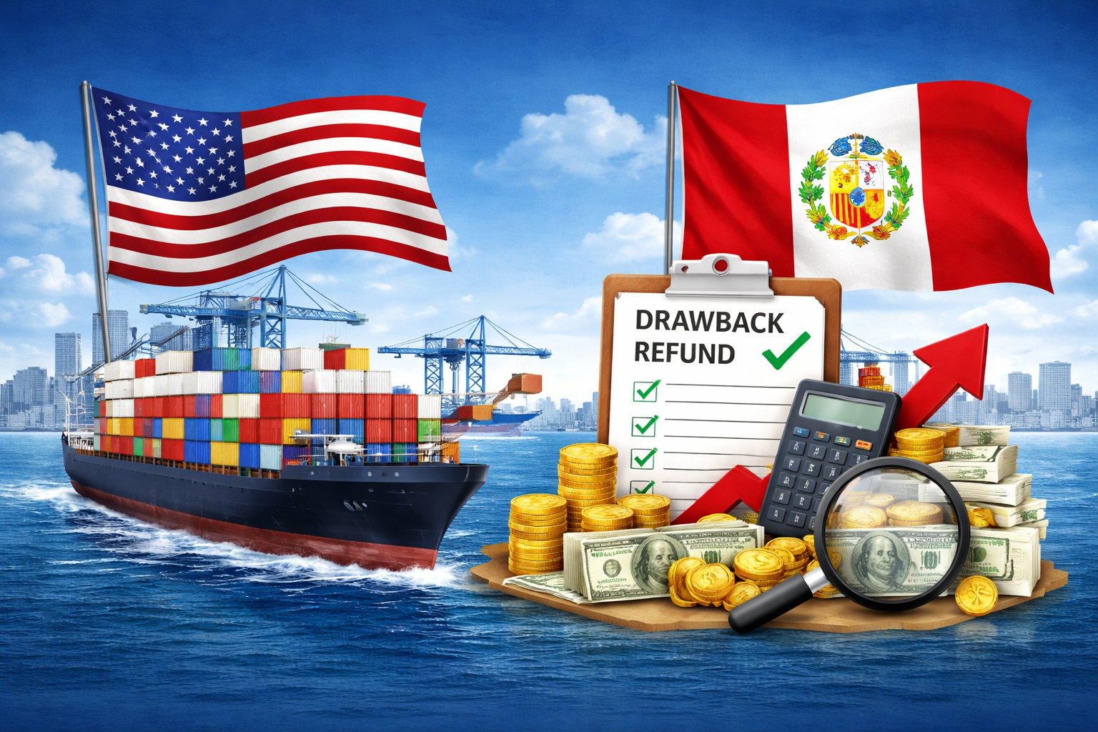 Alerta tributaria para exportadores: devolución de aranceles en EE. UU. y los efectos tributarios en el Perú