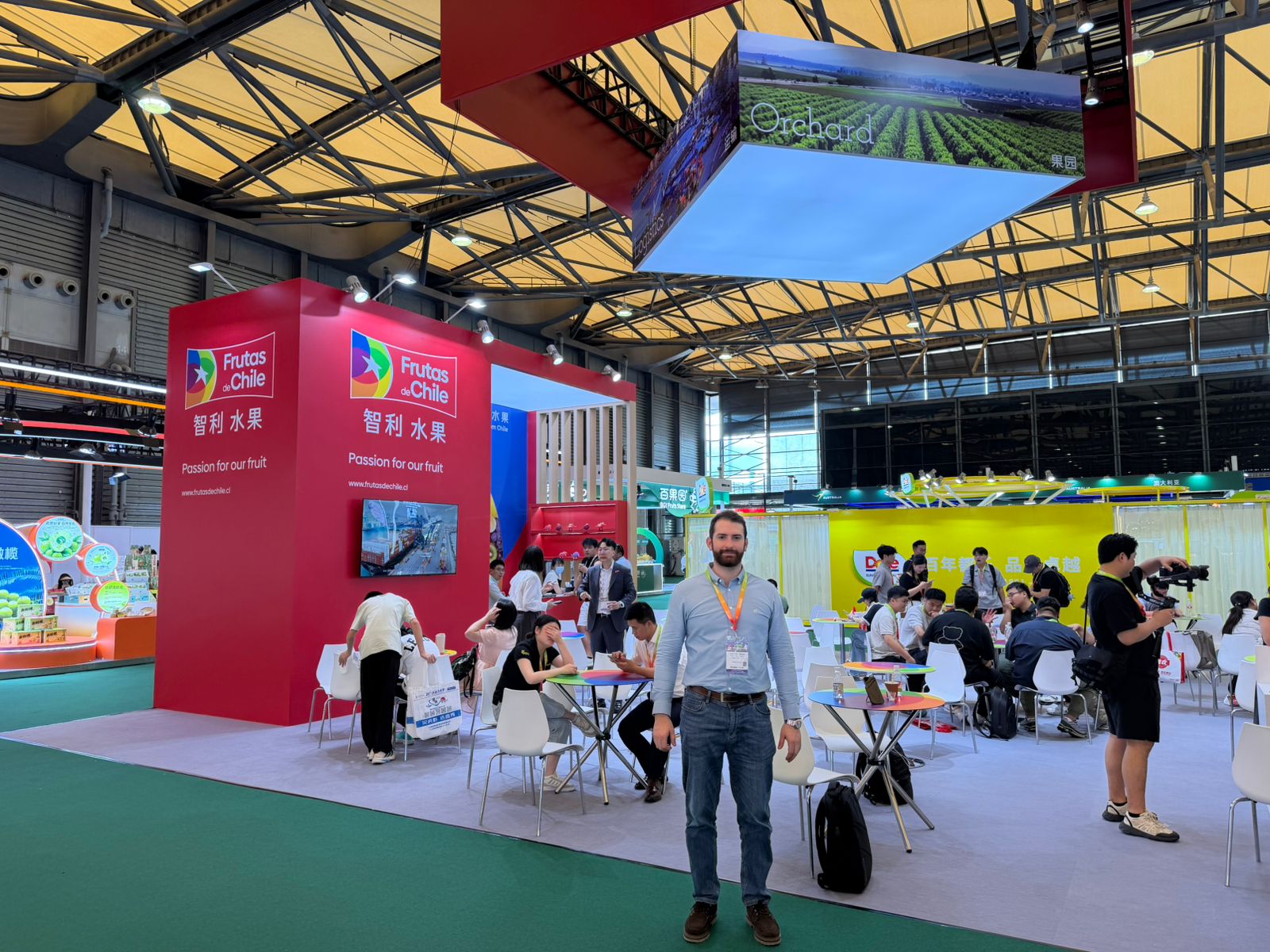 Araya & Cía. participa en la China International Fruit Expo 2026 en Shanghái